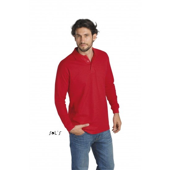 SOLS WINTER II POLO ΠΙΚΕ ΑΝΔΡΙΚΟ ΜΑΚΡΥ ΜΑΝΙΚΙ 210 ΓΡ.